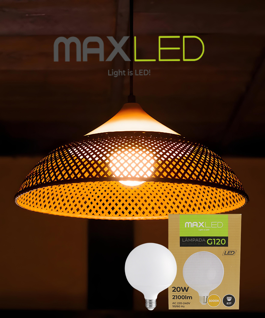 G120 LED Bulb: Illuminate with Warm Elegance 