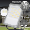 50W Led Floodlight Outdoor 5000LM Safety Lamp Waterproof IP65 Security Light Work Lighting 3CCT(3000K-4000K-6500K) Led Flood Light Outside for Garage, Garden, Backyard
