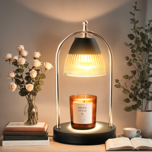 Candle Warmer Lamp with Timer, Electric Candle Warmer Light for Bedroom, Dimmable Wax Melts Warmer for Candle Jars, Home Decor Beside Lamp Gifts for Women