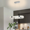 730*300Mm32+32W Two-Colour Light Source Stainless Steel + Crystal Luxury Chandelier Lighting Modern For 5 Star Hotel Interior Ceilings