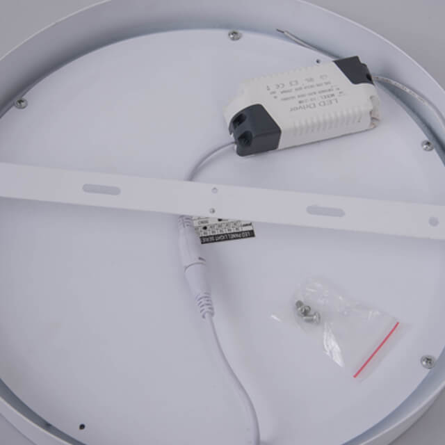 225*225 Surface Mount Panel Light 18W Round With White Trim Thin Ceiling Light Round Panel Light Led Et Interior China Wholesale