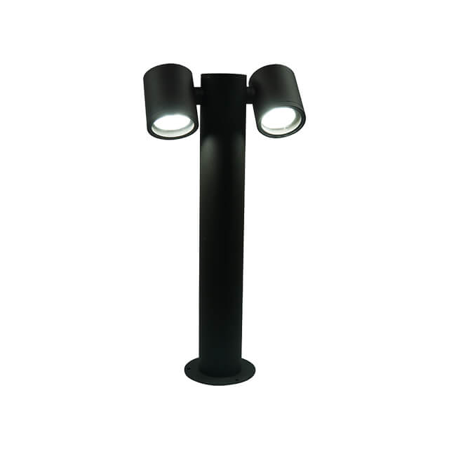 Modern Design LED Outdoor Lighting Double Head GU10 Bulb Excluded Outdoor Lighting