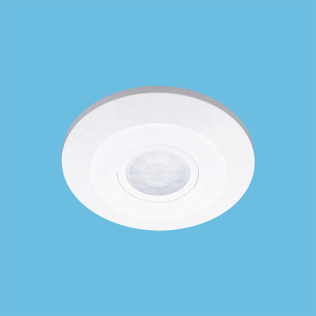 Detection Range 360° Modern Round Infrared Sensor Rated Load Max. 1000W/2000W Indoor Lighting Ceiling Mounting