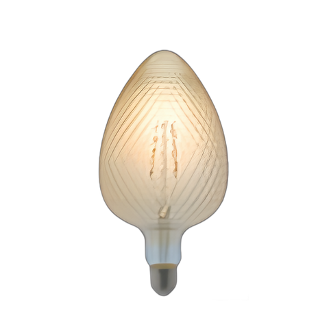 125*215mm modern decorative tungsten lamp 4W amber glass cover