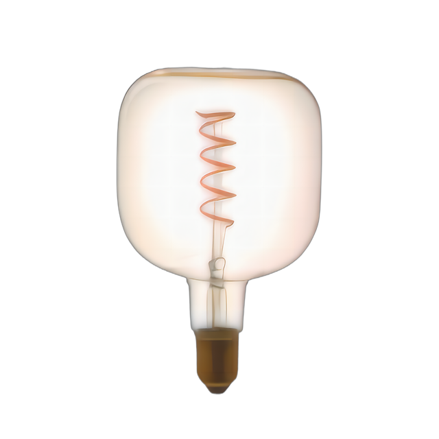 118*145mm best selling decorative tungsten lamp 4W modern amber light bulb