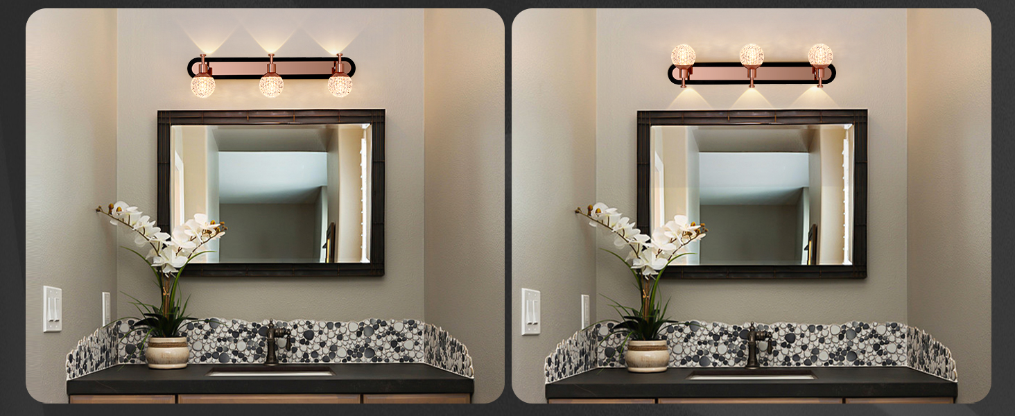 3 Lights Bathroom Vanity Light Over Mirror (6)