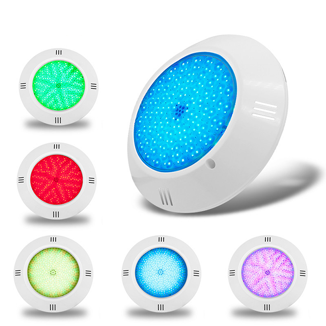 260*35mm Fully Resin Filled 12vac Waterproof Round Light LED For Swimming Pools Outdoor Light