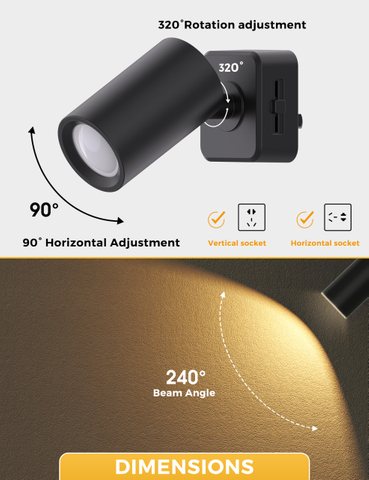 LED Night Light,Night Lights Plug into Wall, 0-100LM Dimmable Brightness, Wall Spotlight Indoor,Dusk to Dawn Sensor,Modern Decor Nightlight for Bathroom,Hallway,Stairs 