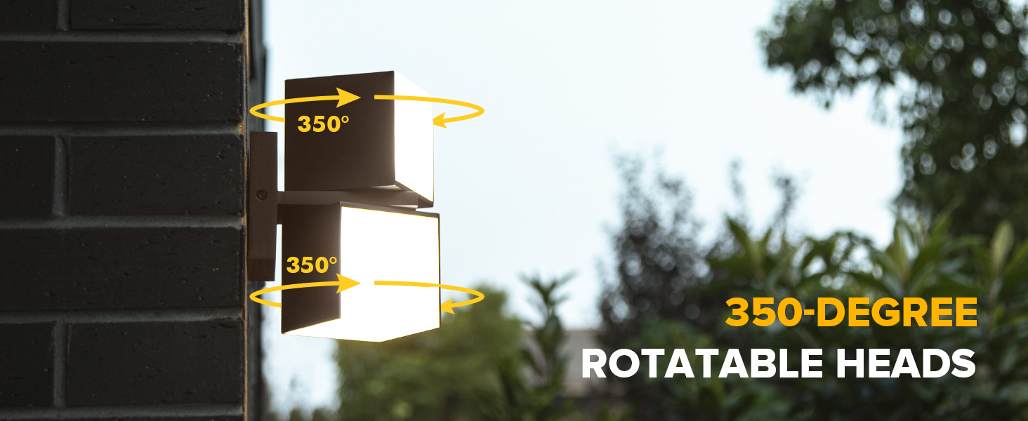 LED Integrated Porch Wall Light Outdoor (1)