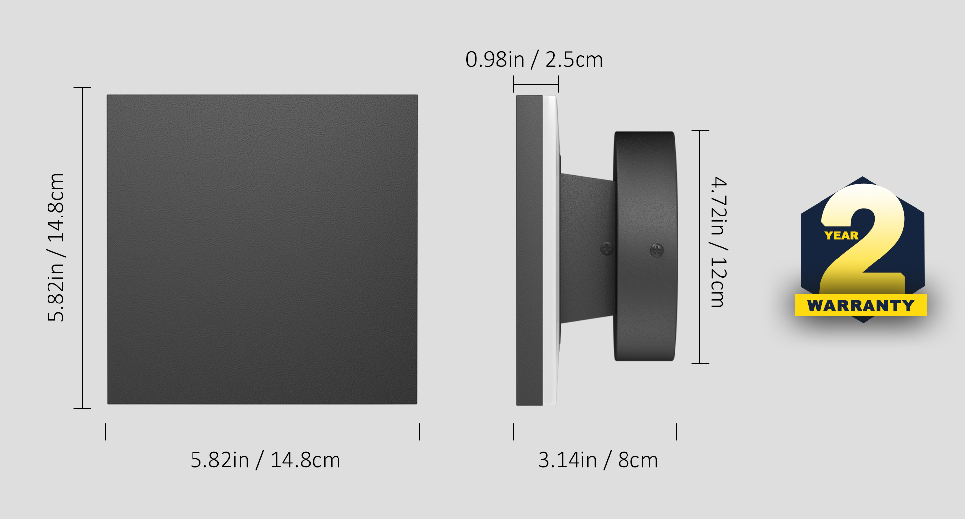 Outdoor LED Wall Light (4)