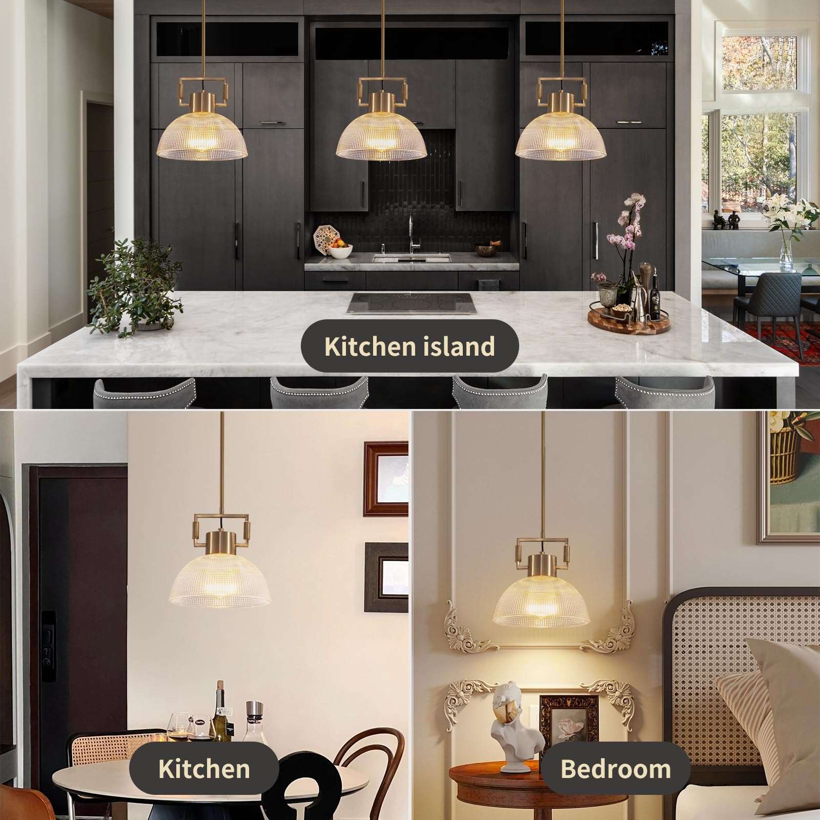 Pendant Lights Kitchen Island, 11.8
