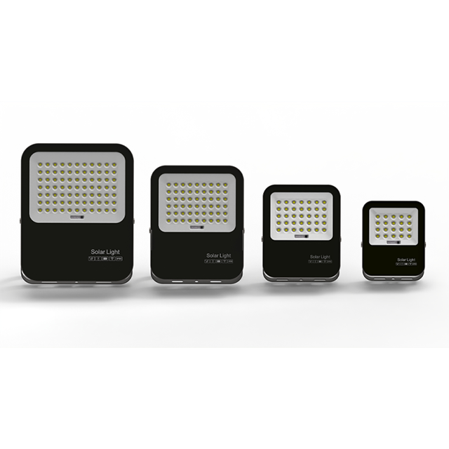 4 Power Options Black Aluminium Solar Panel Charging Time 4-6H Lighting 12H IP65 Waterproof Solar Lighting