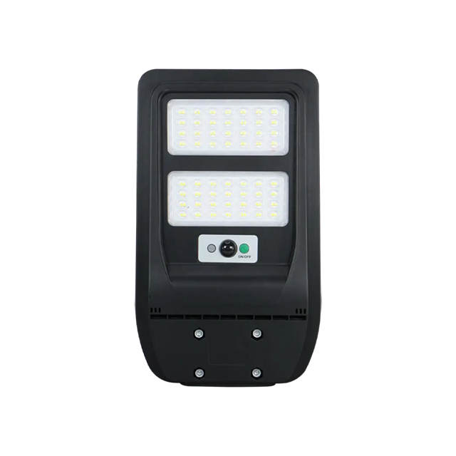 Made in China 50W Integrated Solar Black Street Light 800lm Solar Panel 5V5W Monocrystalline Silicon