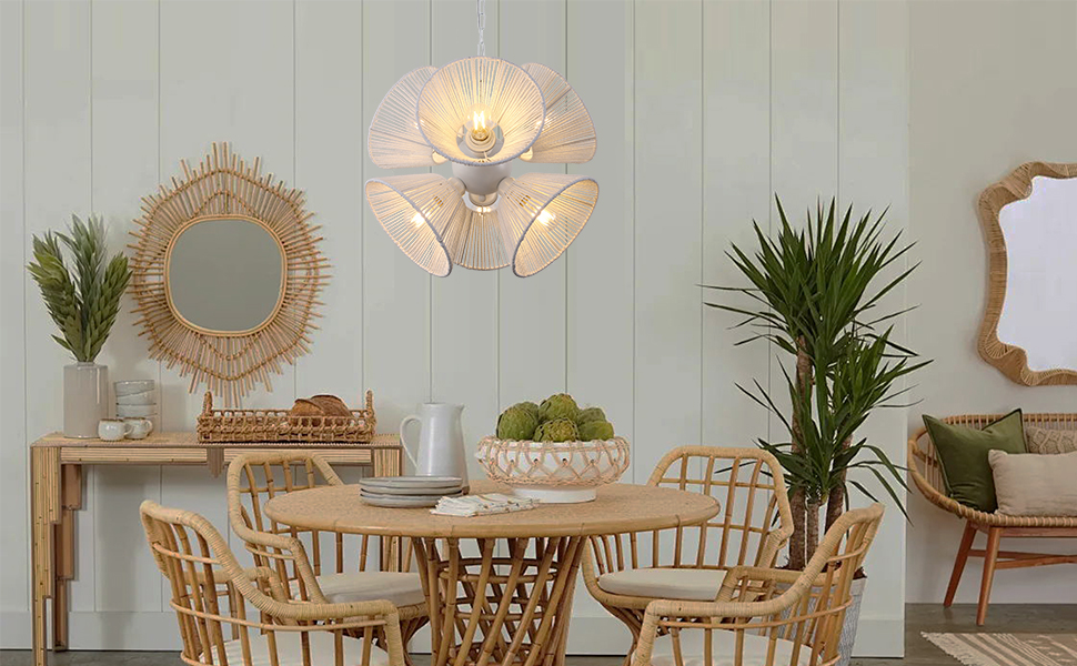 Rattan Chandelier (4)
