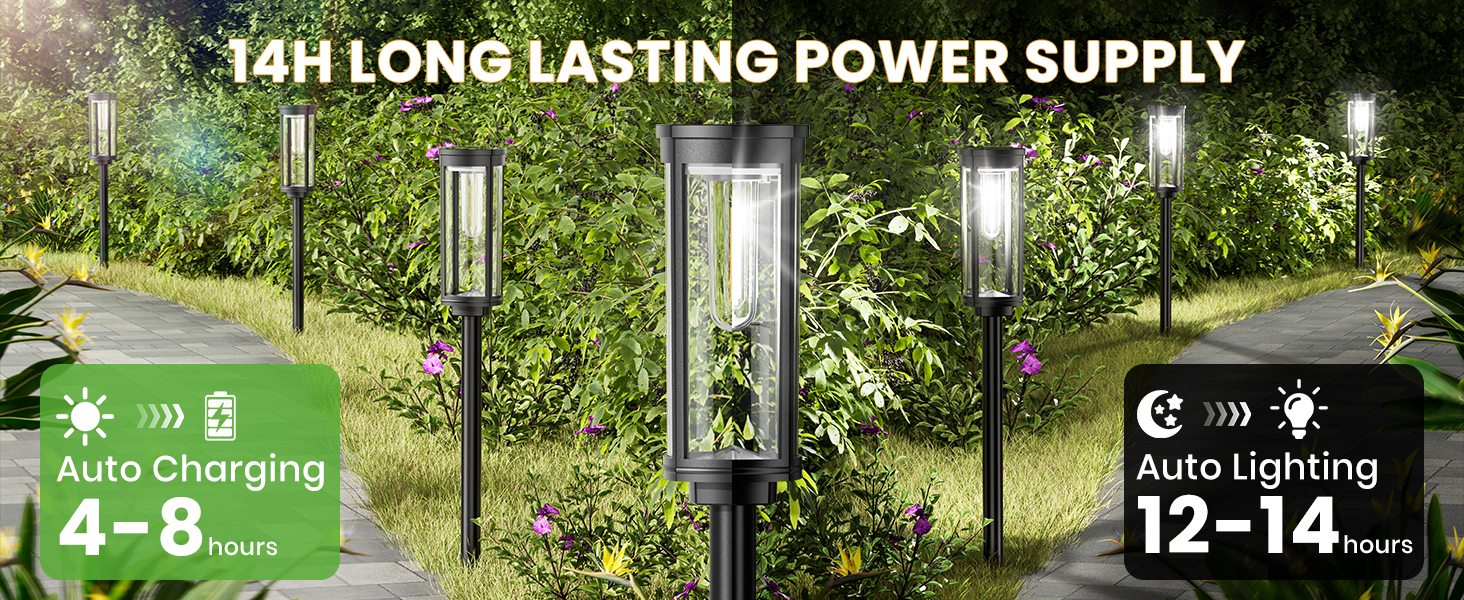 Bright Solar Pathway Lights Outdoor (3)