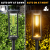 Bright Solar Pathway Lights Outdoor, 8 Pack Solar Garden Lights for Outside Waterproof, Outdoor Solar Lights for Yard Garden Lawn Walkway Driveway Landscape Lighting
