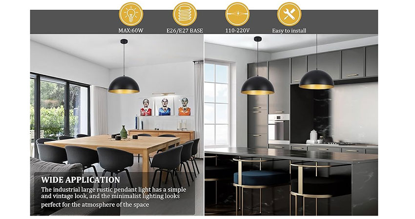 American Industrial Style Creative Chandelier (2)