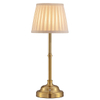 Portables Cordless Table Lamp, Fabric Shade Desk Lamp, Rechargeable Battery Powered Lighting, Dimmable Light for Dining Room, Bedroom, Bedside, Bar, Night Light, Camping, Balcony