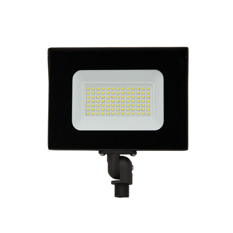 IP66 water and dust resistant, black LED aluminium floodlight, DOB photo sensor