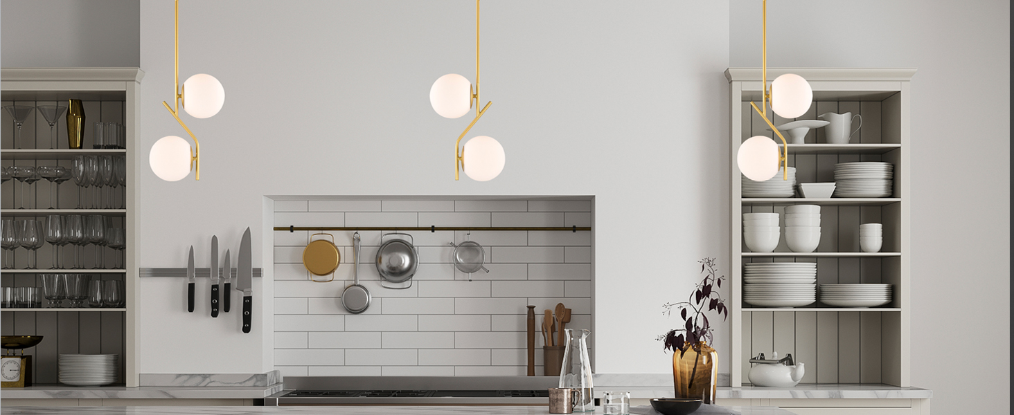 Modern Gold Pendant Light (1)