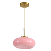Glass Semi Flush Mount Ceiling Light Antique Brass Ceiling Light Dome Glass Close to Ceiling Light Vintage Ceiling Light Fixture Cream Schoolhouse Single Ceiling Lamp 