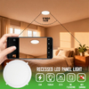 24W 3CCT Round Recessed LED Panel Light with CCT Switch | &Oslash;300mm