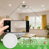 6W 3CCT Recessed LED Panel Light with CCT Switch | &Oslash;120mm