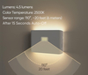 LED Nightlights Rechargeable Night Lights with Dusk to Dawn & Motion Sensors, Warm & Soft White Stair Lights for Bathroom, Hallway, Linkable, Magnetic Mount