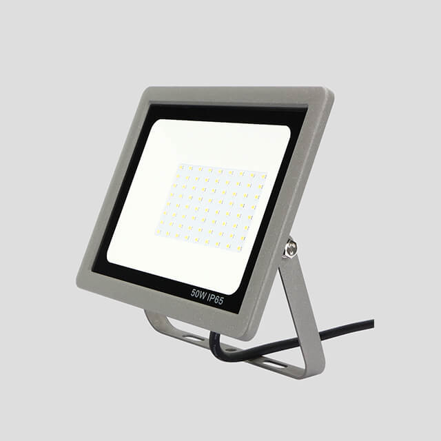 50W 6500K Smd2835 Made In China Led Solar Floodlight Commercial Outdoor