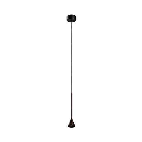 6W LED Aluminium Retro Pendant Light Bright Black White Gold Silver 4 Colours 3000K