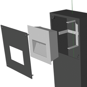 Pole Accessories 200*100*950Mm/2.0Mm Ik05 Ip65