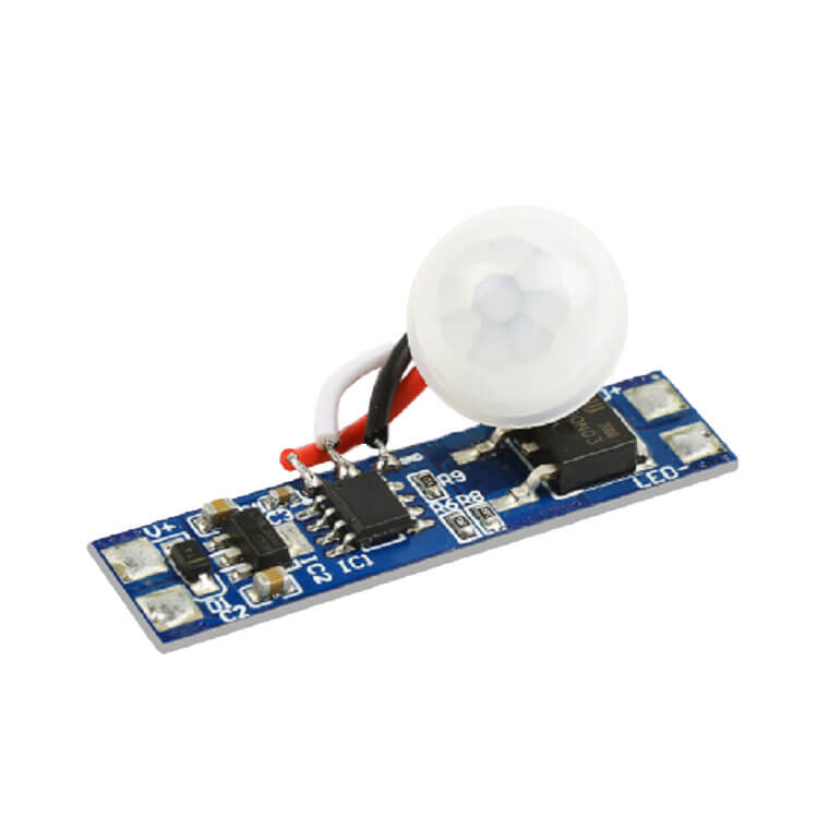 43*10*1.0Mm 8A Max Dc12V/24V ＜120° Sensor Light Motion Sensor Led Sensors For Lamps