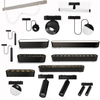 Magnetic Light Black Series Made In China Ceiling Recessed Magnetic Led Bar Track Light