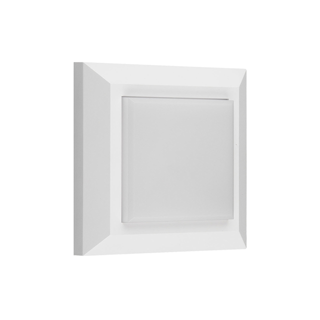 125*125*27MM Square LED Outdoor Wall Light Made Of ABC+PC