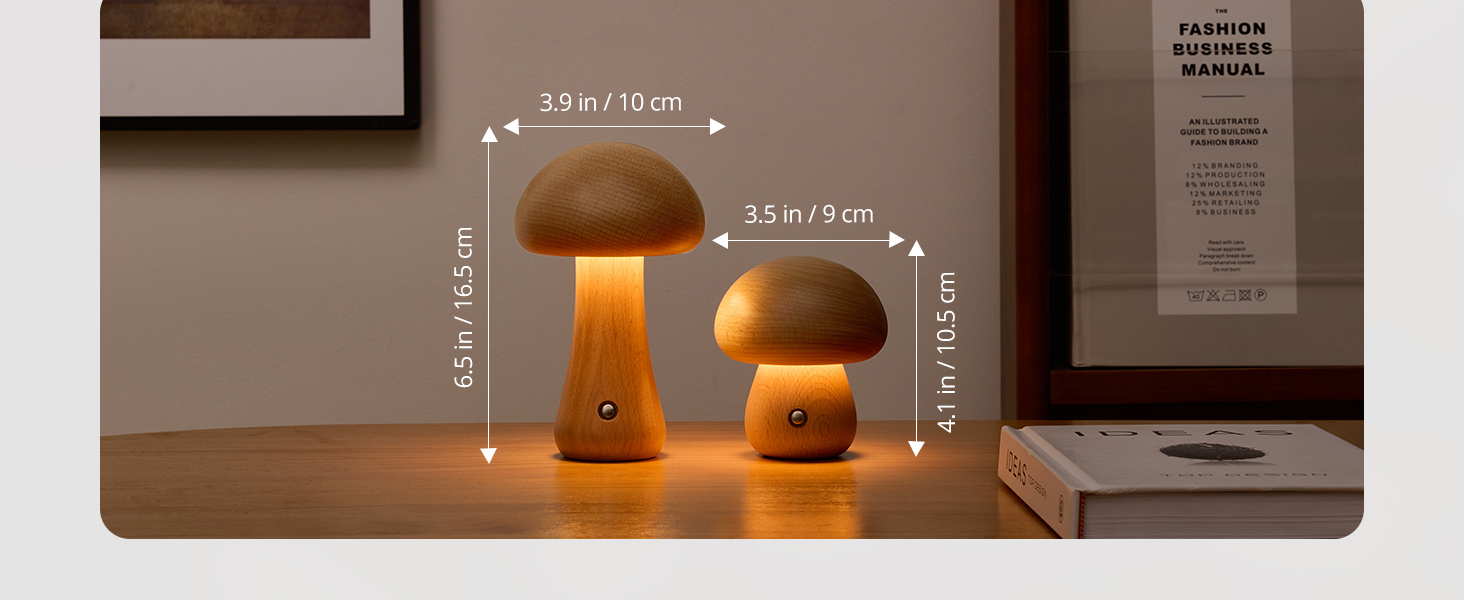 Wood Mushroom Lamp (5)