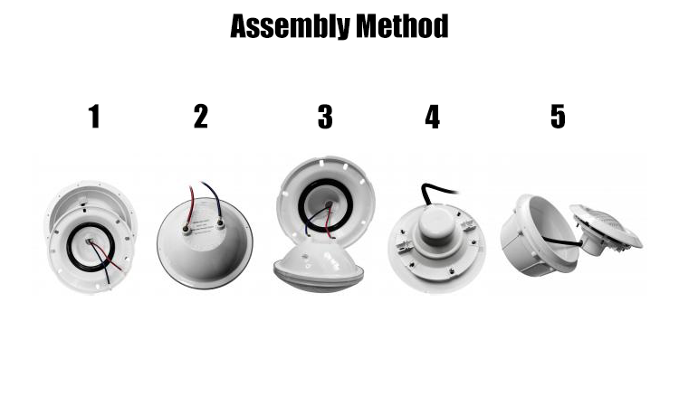 5. Schematic diagram of product installation is simple and quick. 18W 35W, 6000K RGB, LED, modern swimming pool decorative lamp IP68, waterproof and dustproof voltage 12VAC