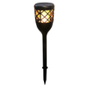 Solar Lights Outdoor Garden Pathway Solar Powered Yard Lights for Walkway Sidewalk USB chargeable Flame Light With Montion Sensor