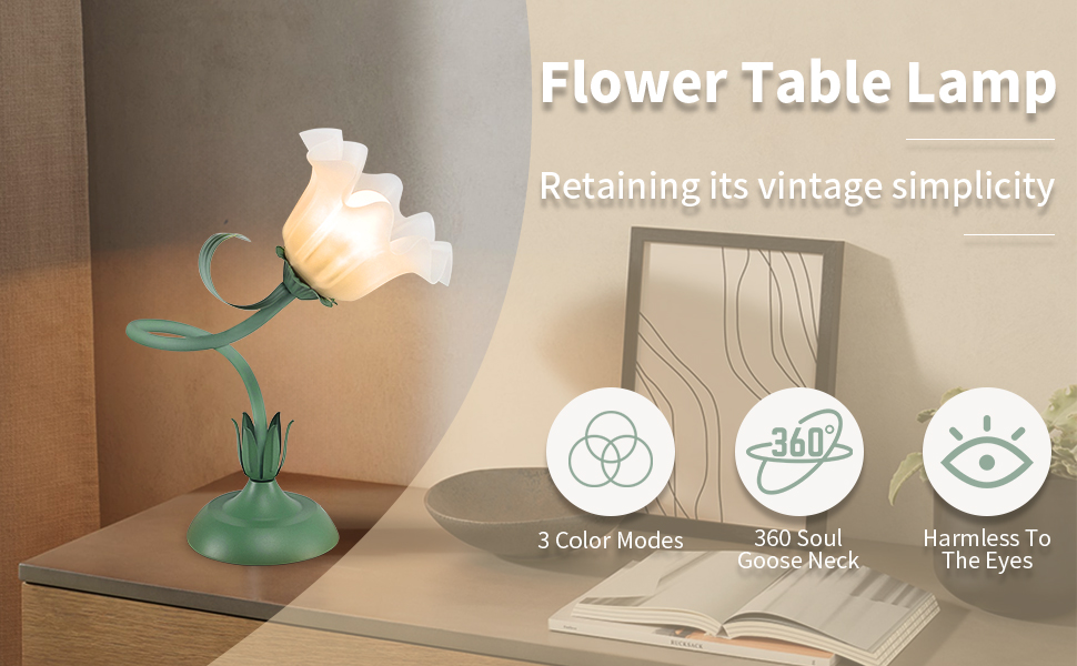 Cute Flower Desk Lamp (1)