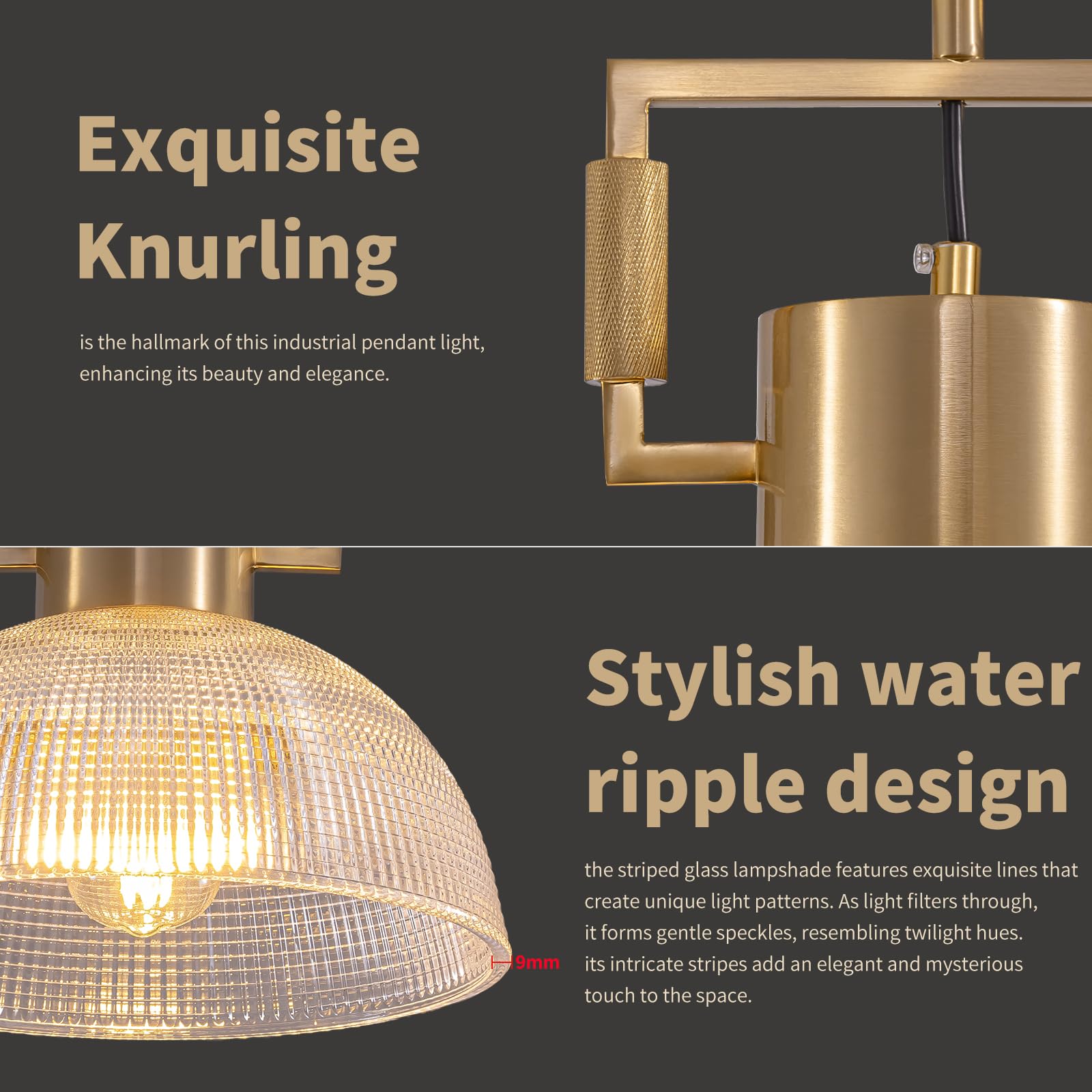 Pendant Lights Kitchen Island, 11.8