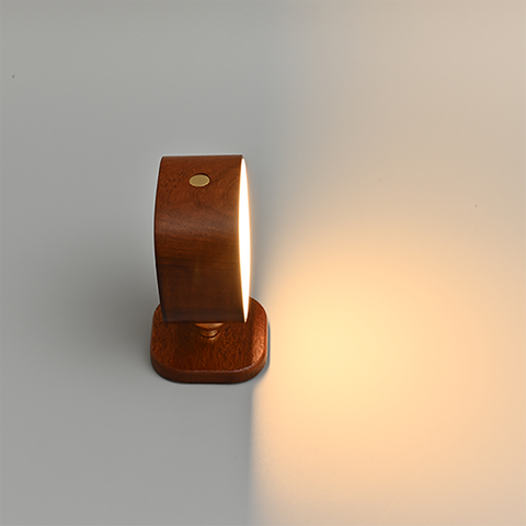 Square Wooden Nightlight 4W Magnetic fitting 360° illuminated 3CCT adjustable