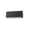 Made in China Square Black Modern Wall Light H66mm IP54 Waterproof Outdoor Lighting 36*0.2W