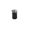 Wholesale Round modern black buried light H135mm 304 stainless steel + aluminium material 35W Outdoor lighting