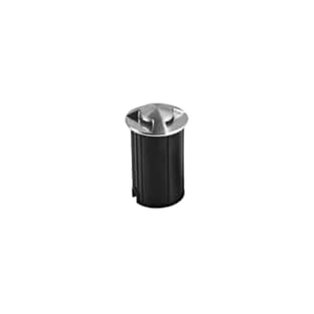 Wholesale Round modern black buried light H135mm 304 stainless steel + aluminium material 35W Outdoor lighting