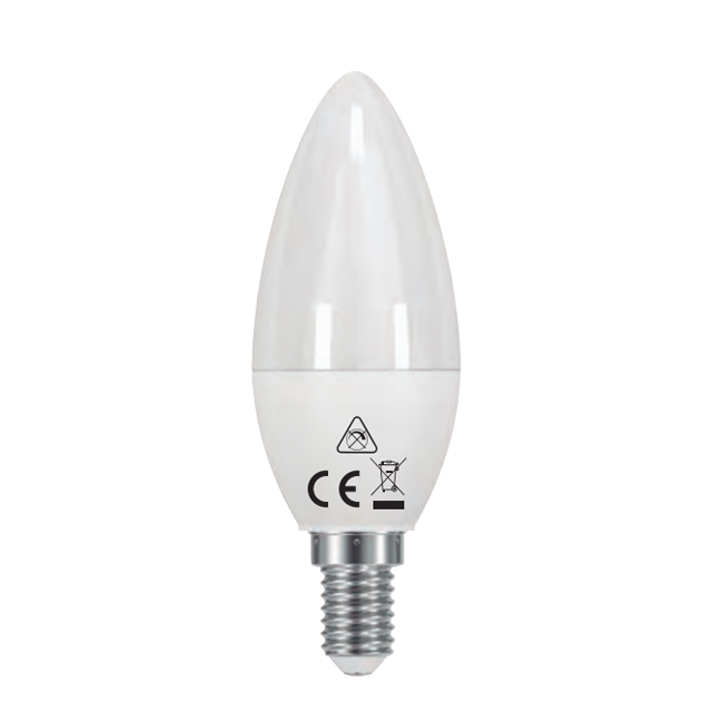 5W/7W Optional, LED C37 Conical Bulb, 3000K 4000K 6500K Optional