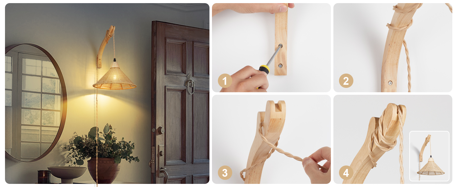Rattan Wall Lamp (5)