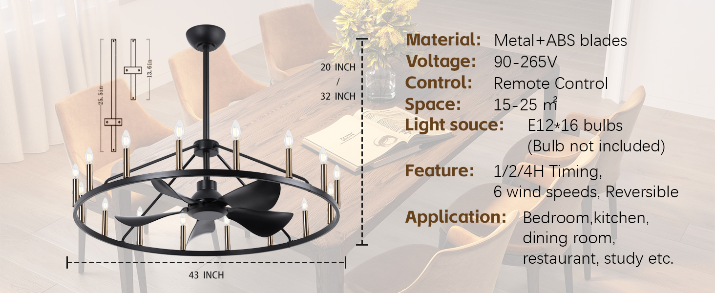 Wagon Wheel Ceiling Fan (2)