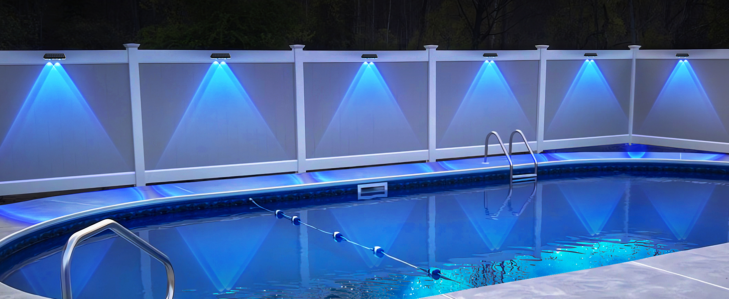 Solar Fence Lights Outdoor (4)