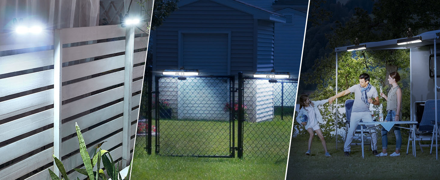 Clip On Solar Motion Lights Outdoor Waterproof (7)