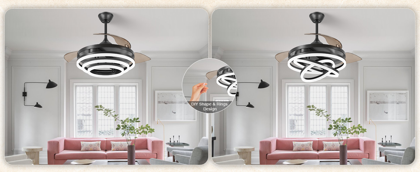 Retractable Ceiling Fan (6)