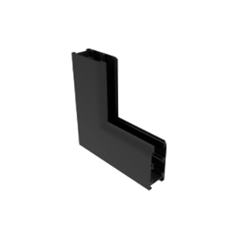 SR Modern magnetic track lighting accessories black and white track bar internal corner